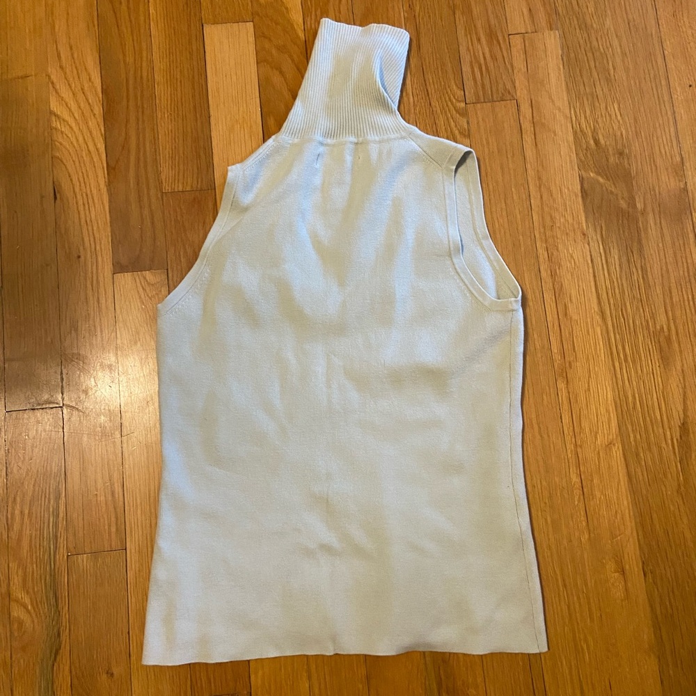 Banana Republic sleeveless turtleneck tank - Picture 2 of 5